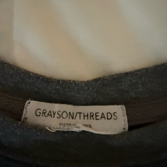 Grayson Threads Charcoal Graphic Top - Picture 2 of 2